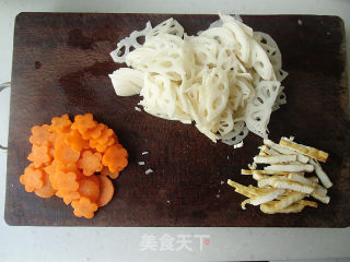 Mixed Lotus Root Slices recipe