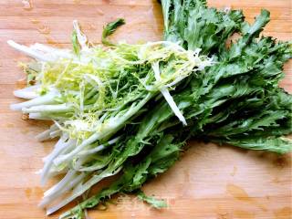#春食野菜香# Cold Bitter Chrysanthemum recipe