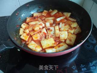 Braised Rice Tofu with Bean Sauce recipe