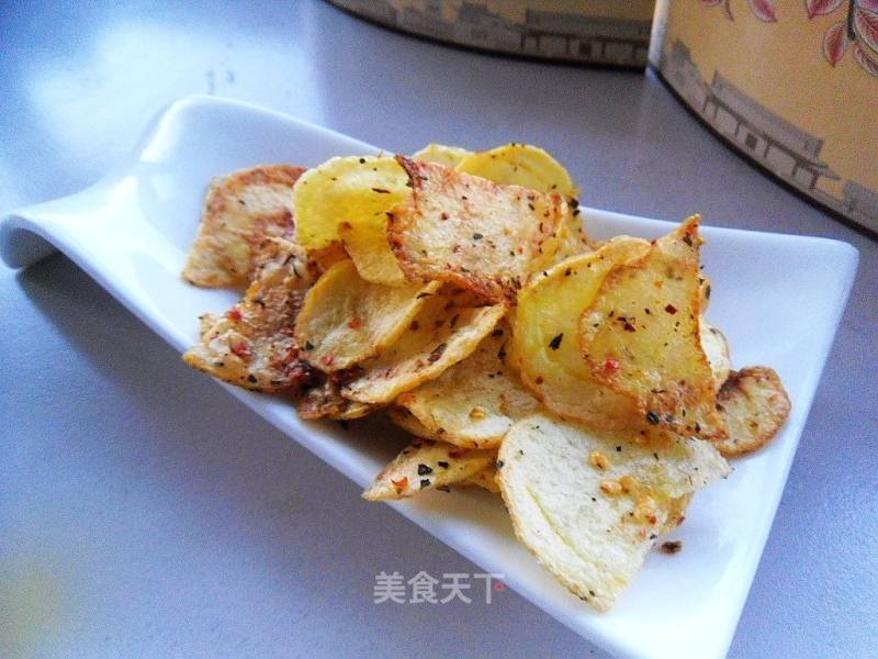 Basil Chips recipe