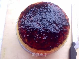 Cheesecake with Mulberry Sauce recipe