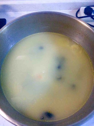 Yam Black Chicken Soup recipe