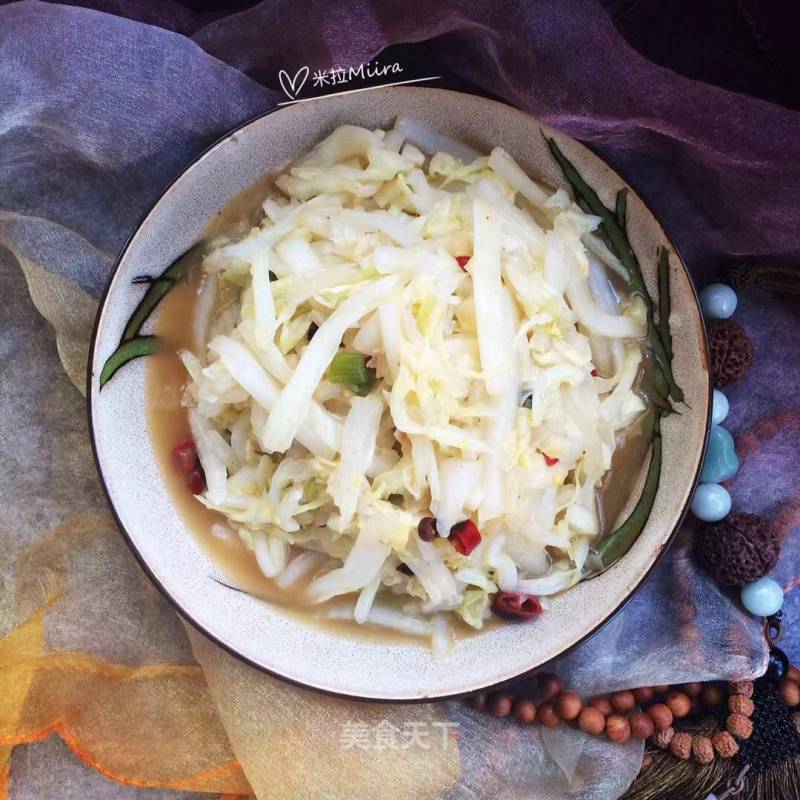 Vegetarian Stir-fried Cabbage Shreds recipe