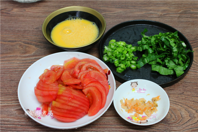 Tomato and Egg Pimple Noodles recipe