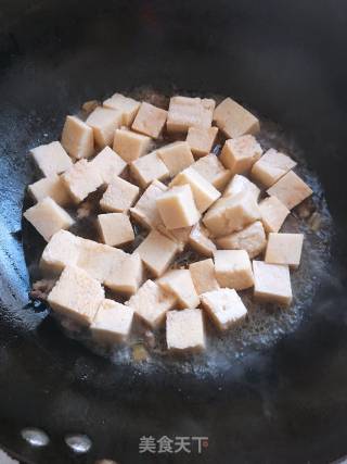 Frozen Tofu and Roasted Rape recipe