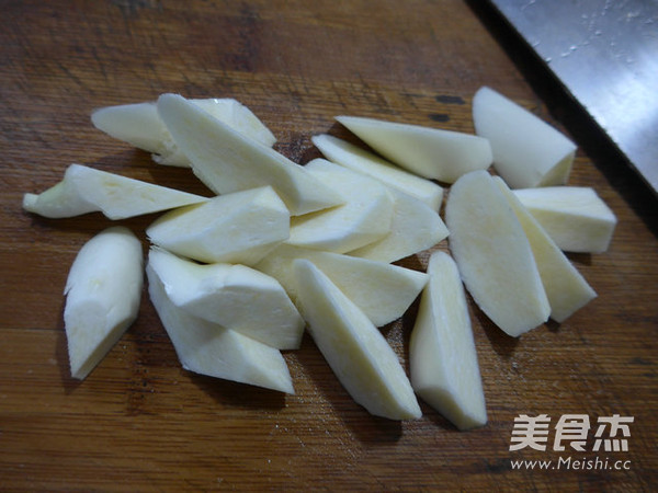 Stir-fried Large Head Shrimp with Plum Dried Vegetables and Rice White recipe