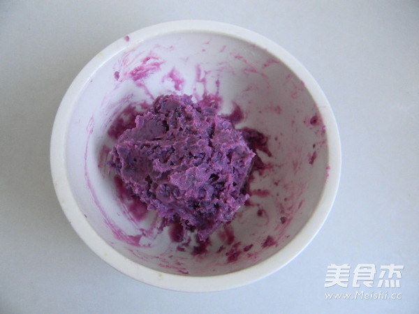 Salad Purple Sweet Potato Crisp recipe