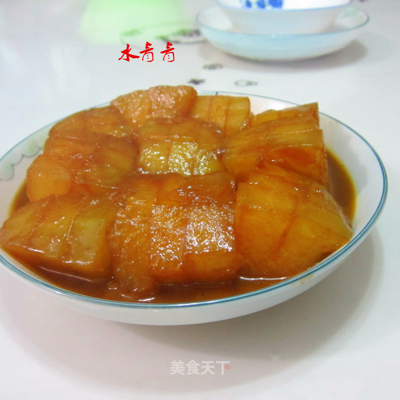 Grilled Winter Melon with Bay Leaves recipe