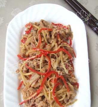 Shredded Pork with Ginger recipe