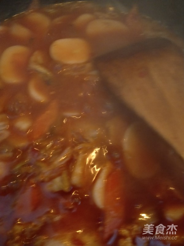 Spicy Fried Rice Cake recipe