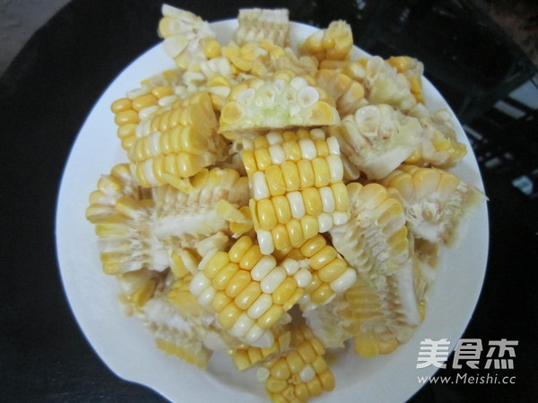 Chicken Nuggets Stewed Sweet Corn recipe