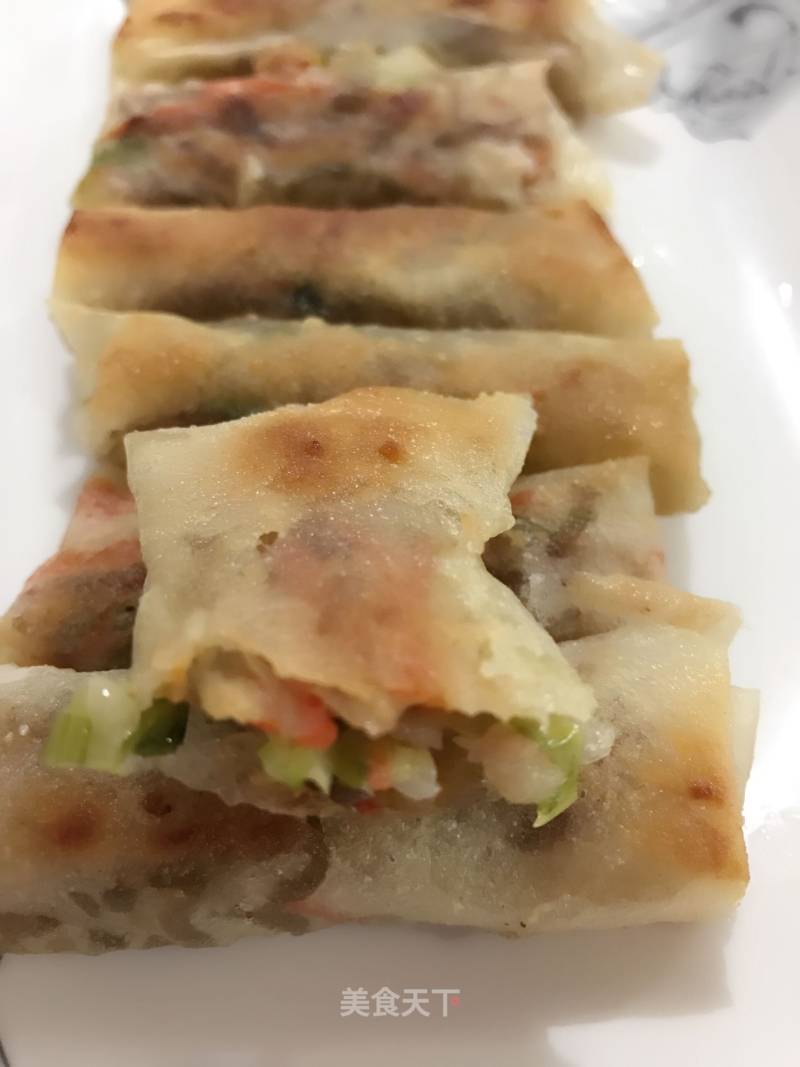 Pan-fried Spring Rolls recipe
