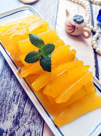 Refreshing and Refreshing-orange Juice Melon Strips