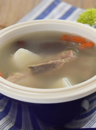 Pork Ribs and Yam Soup recipe