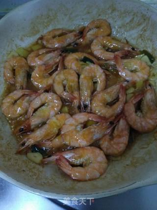 Braised Prawns in Homemade Oil recipe