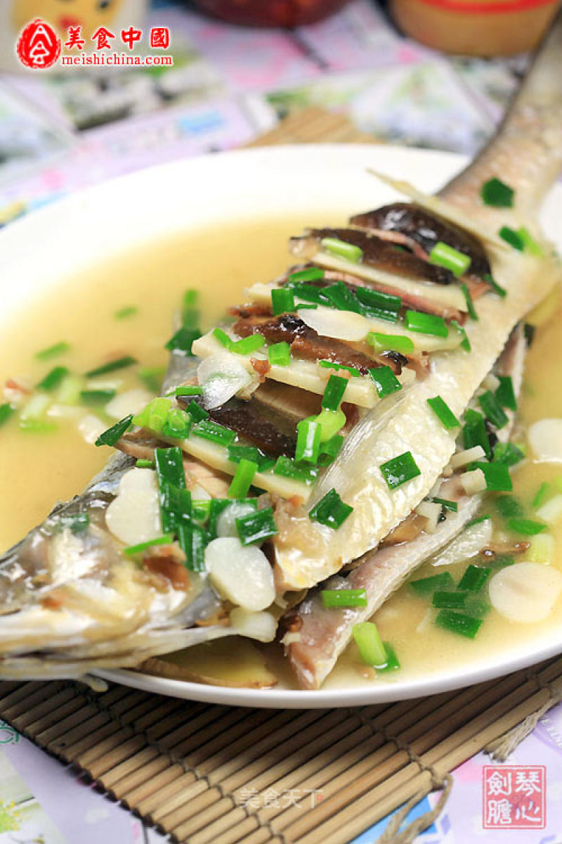 【su Cai】steamed Shad recipe