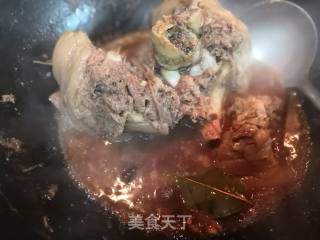 Stewed Trotters recipe