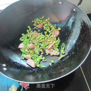 Ham, Pickles, Fast Food, Glutinous Rice recipe
