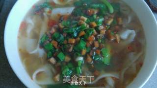 Sour Soup Noodles recipe