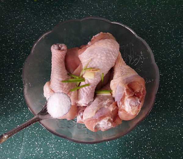 Spicy Scallion Chicken Drumsticks recipe