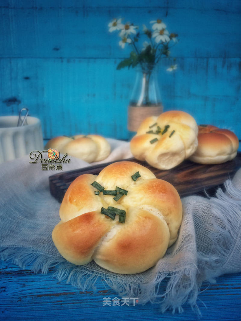 #the 4th Baking Contest and is Love to Eat Festival# Scallion-flavored Savory Buns recipe