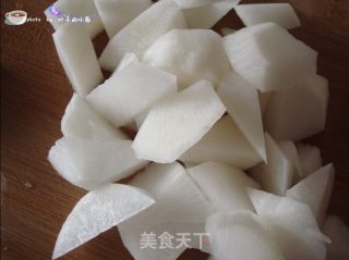 Radish Simmered Pork Ribs Soup recipe