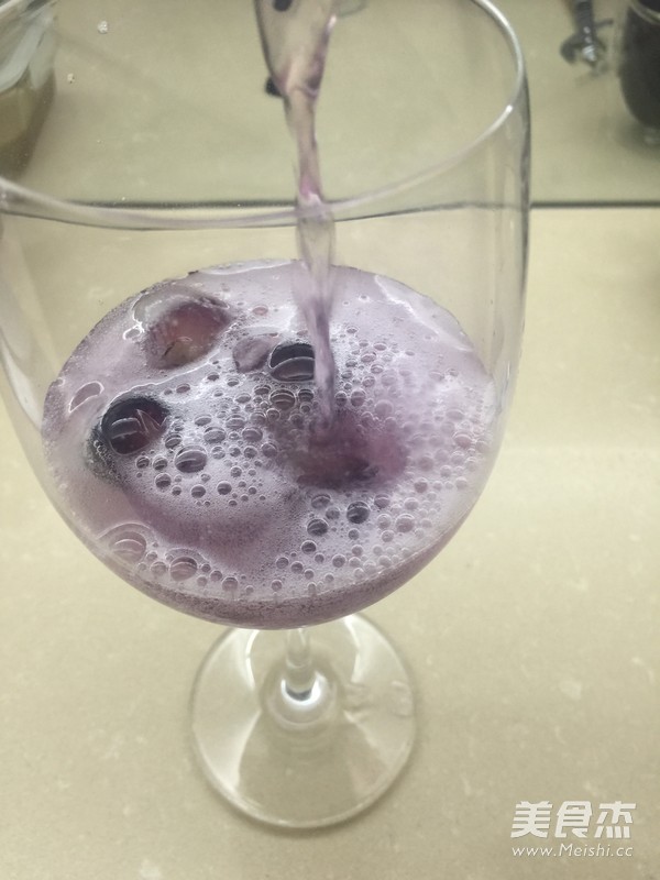 Frozen Grape Ice Drink recipe