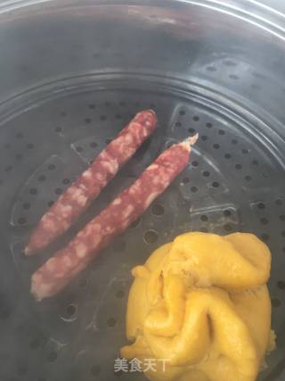 Steamed Cantonese Sausage recipe
