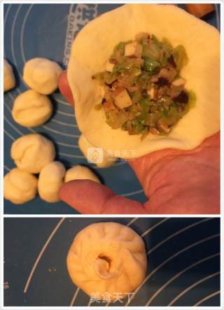 Coarse Grain Vegetable Buns recipe