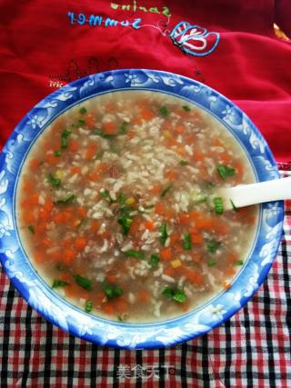 Carrot Beef Porridge recipe