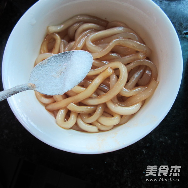 Microwave Braised Potato Flour recipe