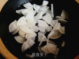 White Radish Rock Sugar Water recipe