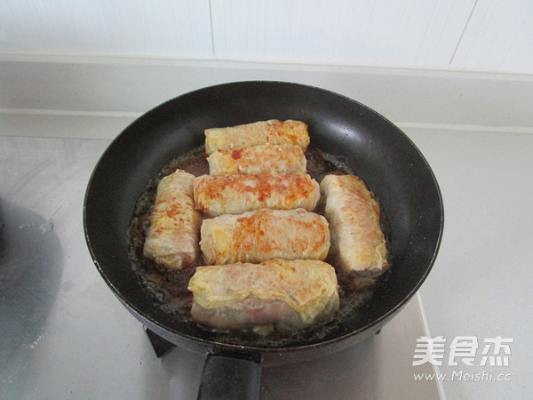 Tofu Cloth Meat Rolls recipe