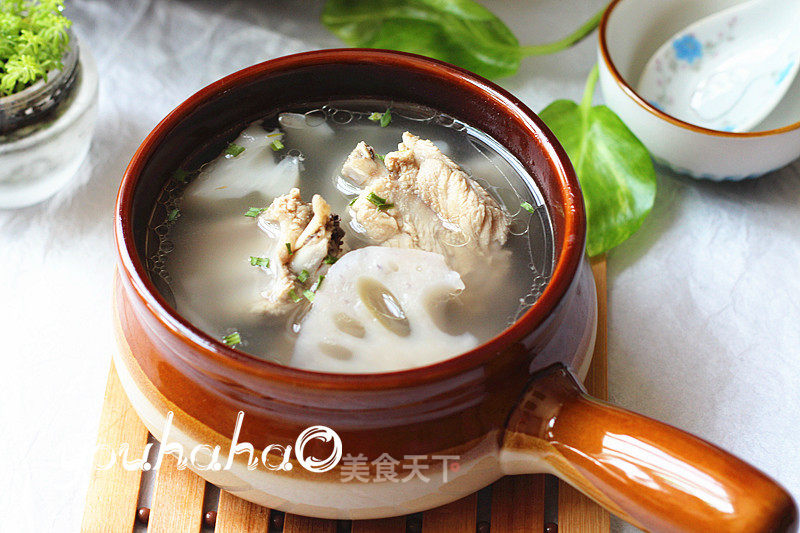 Lotus Root Pork Ribs Soup recipe
