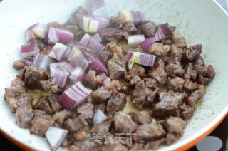 Potato Beef Braised Rice recipe