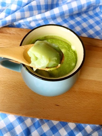 Matcha Pudding without Baking recipe