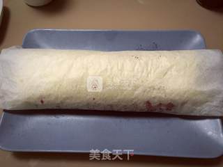 Matcha Blueberry Swiss Roll recipe