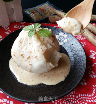 #trust之美# Sesame Roast Sauce and Yam Puree recipe