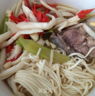 Mushroom Noodles in Bone Broth recipe