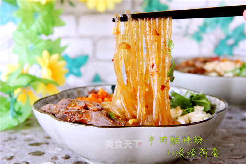 Beef Hot and Sour Noodles recipe