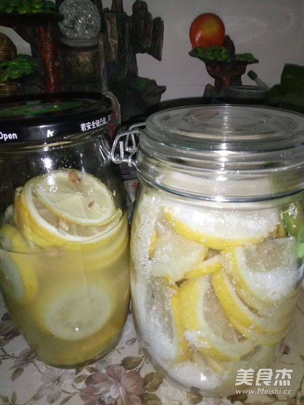 Sugar Pickled Lemon recipe