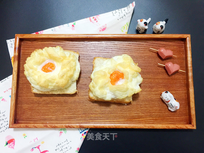 #the 4th Baking Contest and is Love to Eat Festival#cloud Eggs recipe
