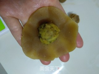 Matcha Yolk Crisp recipe