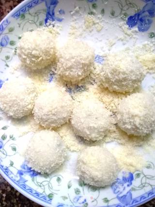 Golden Glutinous Rice Balls recipe