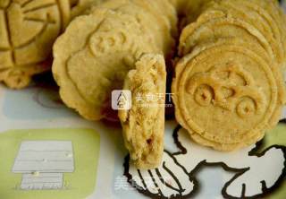 #aca烤明星大赛#peanut Butter and Pork Floss Sandwich Biscuits recipe