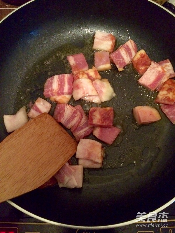 Creamy Bacon and Mushroom Pasta recipe