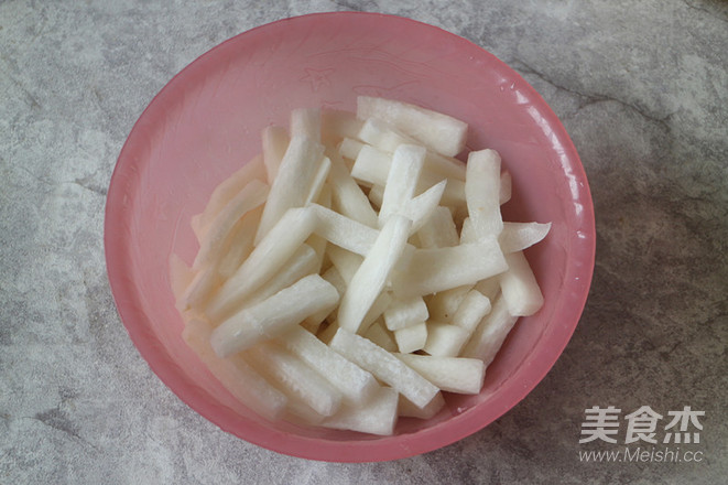 Crispy Radish Sour recipe