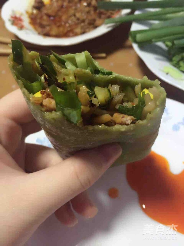 Green Sauce Burrito recipe