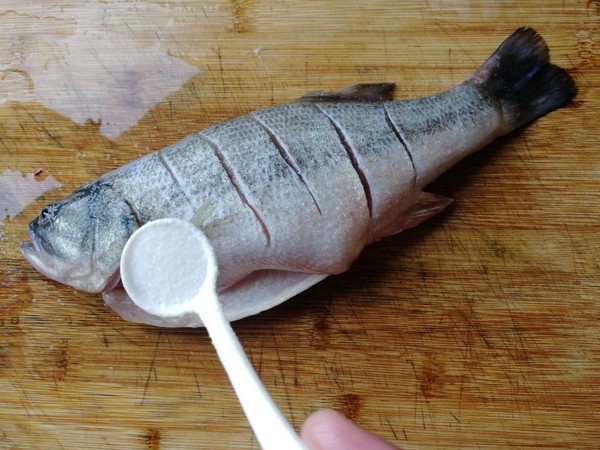 Steamed Sea Bass recipe