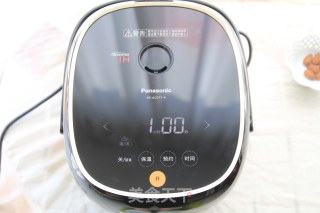 Panasonic Ih Electromagnetic Heating Rice Cooker-black Rice and Red Bean Porridge recipe